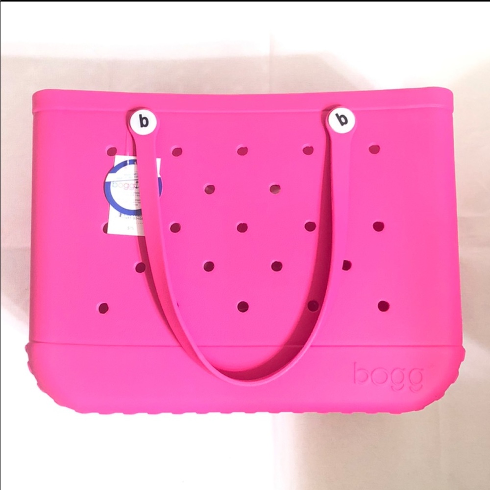 Bogg Bag Large Haute Pink Tote NWT